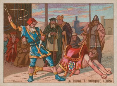 Feodalisme onder Fulk III Nerra door French School