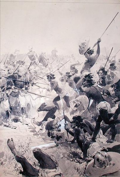 Gevechten tussen Zulu
