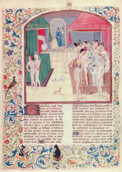 Fol.414v, Feiten en gedenkwaardige woorden door French School