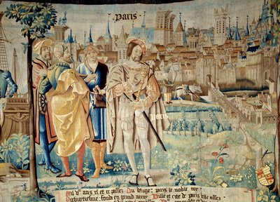 Stichting van de stad Parijs. Koning Francois I (1494-1547) besloot zijn permanente hoofdstad in Parijs te vestigen toen hij in 1527 terugkeerde uit gevangenschap door French School
