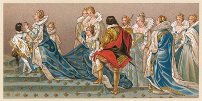 Frankrijk XVI-XVIIe eeuw Kostuum door French School