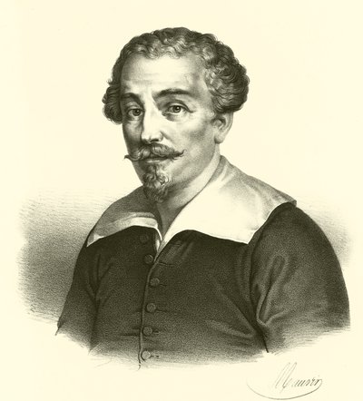 Francesco Albani of Albano, portret door French School