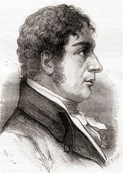 Francesco Zambeccari, uit Les Merveilles de la Science door French School