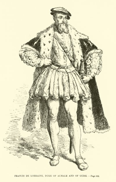 Francis de Lorraine, Hertog van Aumale en van Guise door French School