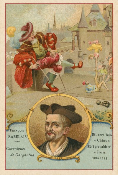 Francois Rabelais, Franse schrijver door French School