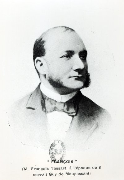 Francois Tassart, knecht van Guy de Maupassant, uit La Fin de Maupassant door Georges Normandy, gepubliceerd in 1927, Parijs door French School