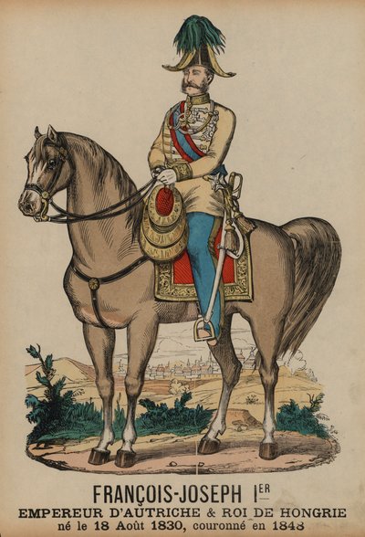 Franz Joseph I, Keizer van Oostenrijk en Koning van Hongarije door French School