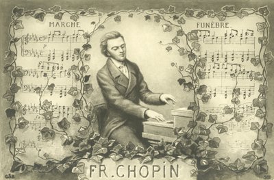 Frederic Chopin en zijn Begrafenismars door French School
