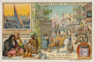 Franse Vleesextract (Bouillon), India door French School