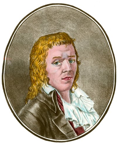 Portret van Francois Babeuf, genaamd Gracchus (1760-1797) revolutionair door French School