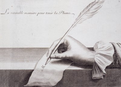 Franse kalligrafie: 