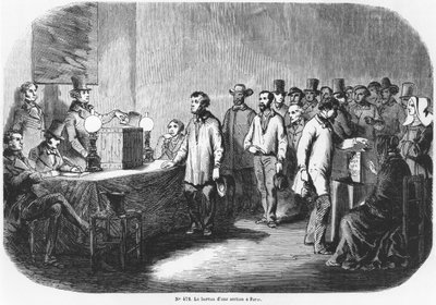 Franse verkiezingen van 23 april 1848 in Parijs, 1848 door French School