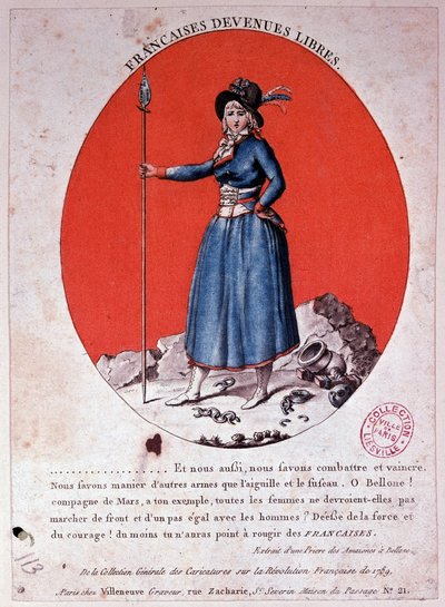 Franse mannen werden vrij in 1789 - gravure, Carnavalet door French School