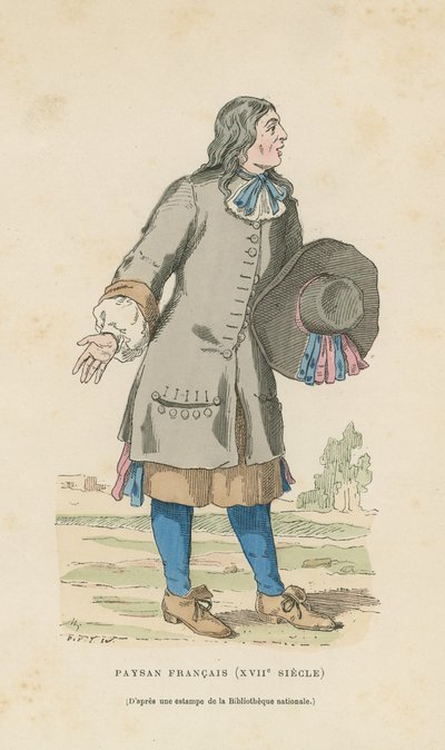 Franse boer, 17e eeuw door French School