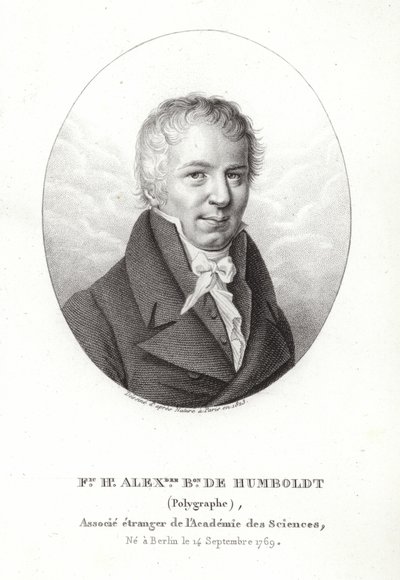Friedrich Wilhelm Heinrich Alexander von Humboldt door French School