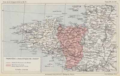 Taalgrens van het Westen door French School