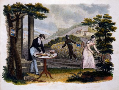 Frontispice uit Les Papillons... door Eugene Balland (1796-c.1850), gepubliceerd door P. Blanchard, Lecerf, Parijs, 1823 door French School