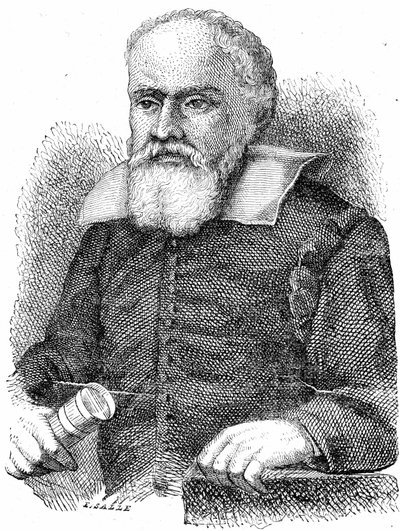 GALILEO GALILEI (1564-1642) (gravure) door French School