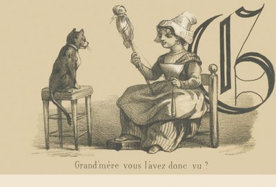 Oma, heb je hem gezien? door French School