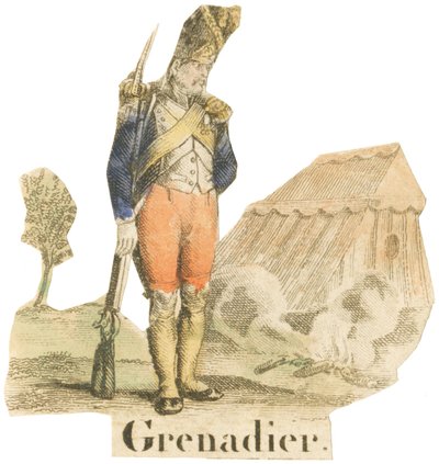 G als Grenadier door French School