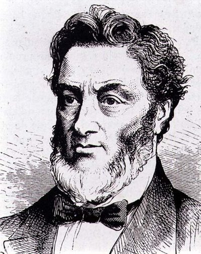 Gabriel-Claude-Jules Favre (1809-1880) Franse politicus (gravure) door French School