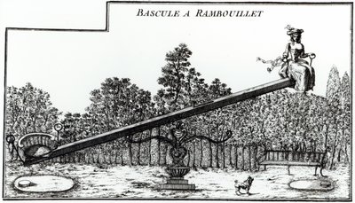 Tuinwip bij Rambouillet, uit Details des Nouveaux Jardins a la Mode door George Louis le Rouge, gepubliceerd 1775-78 door French School