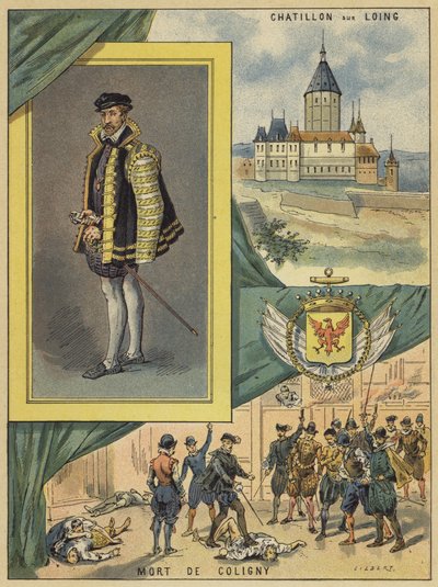 Gaspard De Coligny door French School