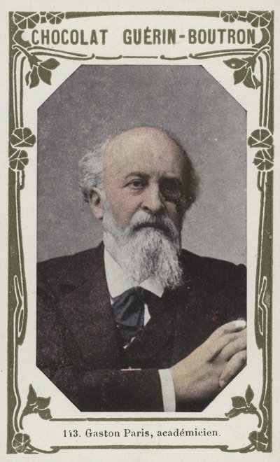 Gaston Paris, academicus door French School