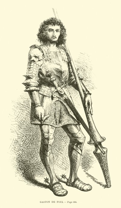 Gaston de Foix door French School