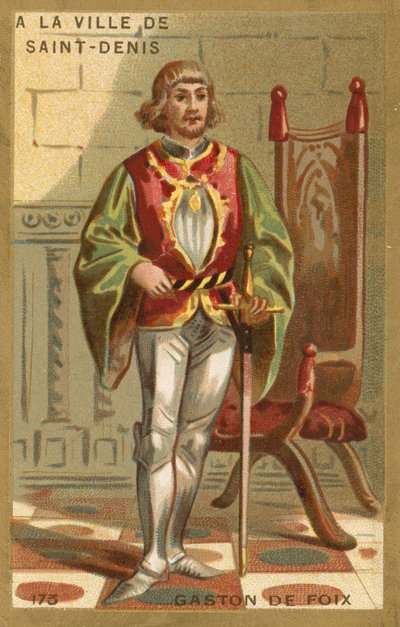 Gaston de Foix, hertog van Nemours, Franse soldaat door French School