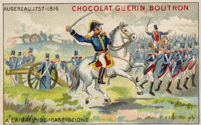 Generaal Augereau bij de Slag om Castiglione door French School