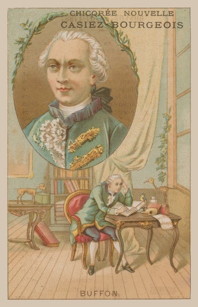 Georges-Louis Leclerc, Comte de Buffon, 18e-eeuwse Franse wetenschapper en schrijver door French School