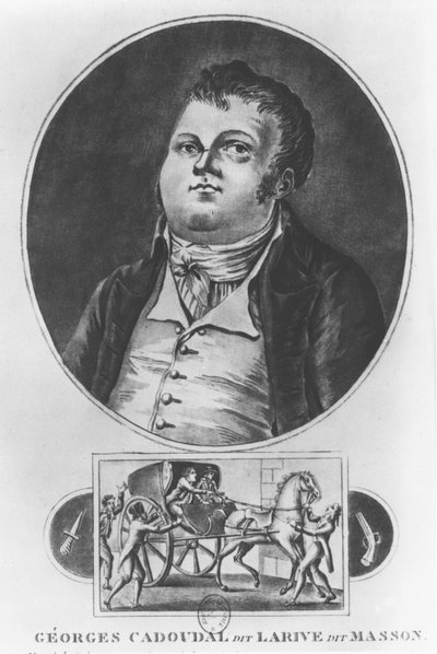 Georges Cadoudal (litho) door French School