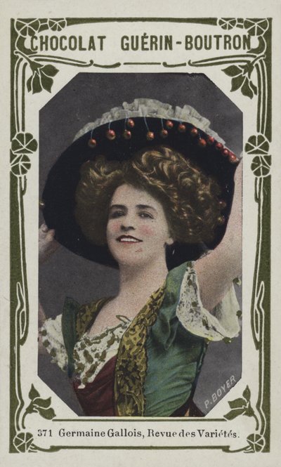 Germaine Gallois, Revue des Variétés door French School
