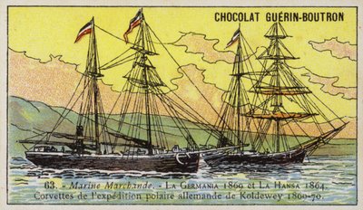 Germania en Hansa, schepen van Carl Koldewey