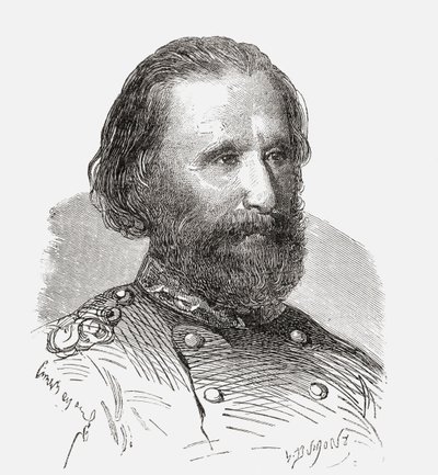 Giuseppe Garibaldi, uit 
