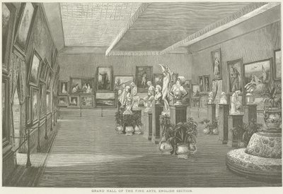 Grote Hal van de Schone Kunsten door French School