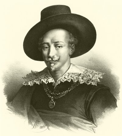 Guido Reni, portret door French School