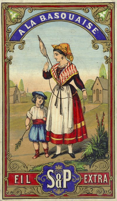 Zigeunervrouw met jongen door French School