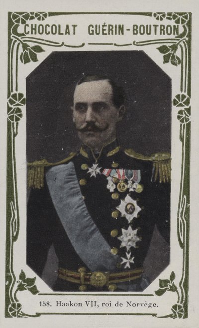 Haakon VII, Koning van Noorwegen door French School