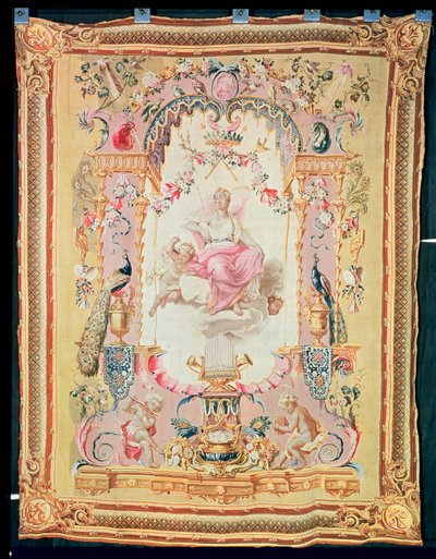 Harmonie en Juno: uit de Triomf van de Goden, Gobelins wandtapijt, 1699 door French School