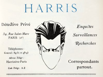 Harris - Privé Detective door French School