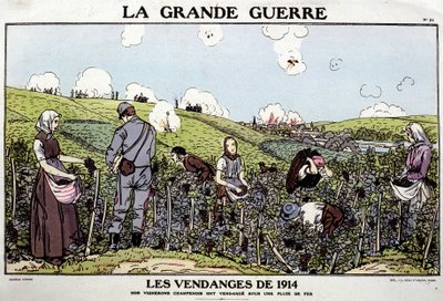 Oogst van 1914 door French School