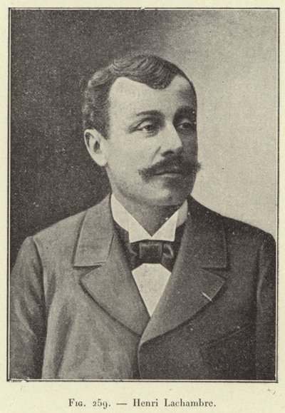 Henri Lachambre door French School