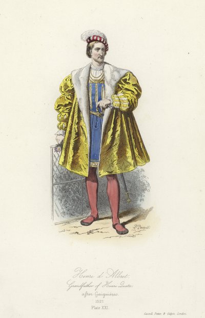 Hendrik II van Navarra, grootvader van Hendrik IV van Frankrijk door French School