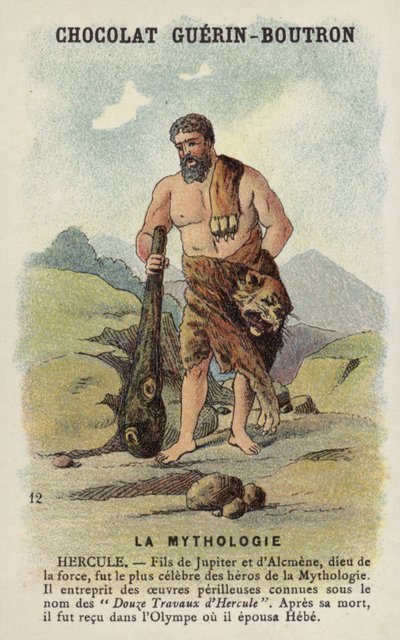 Hercules door French School