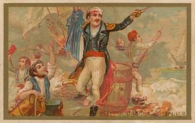 Heroïsche verdediging van de Vengeur door French School