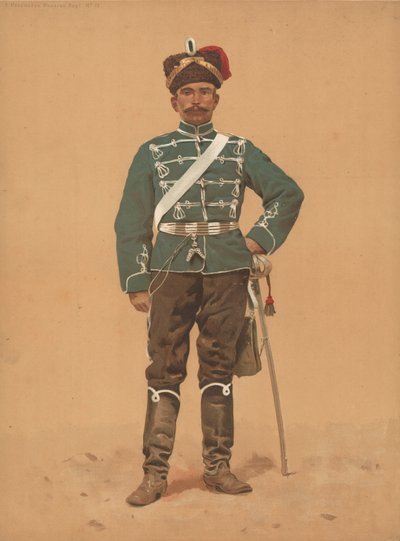 Hessisches Husaren Regt No 13 door French School