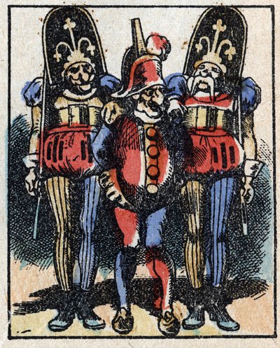 Geschiedenis van Dr. Pulcinella (Polichinelle). Houtsnede van Imaging Pellerin - Epinal, eind 19e eeuw door French School