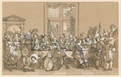 Hollandse klederdracht door French School